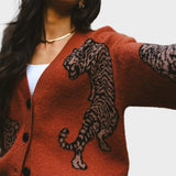 Wanda | Camisola Tigre em Rust