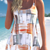 Paige | Ζωντανό Floral Tankini-Σετ