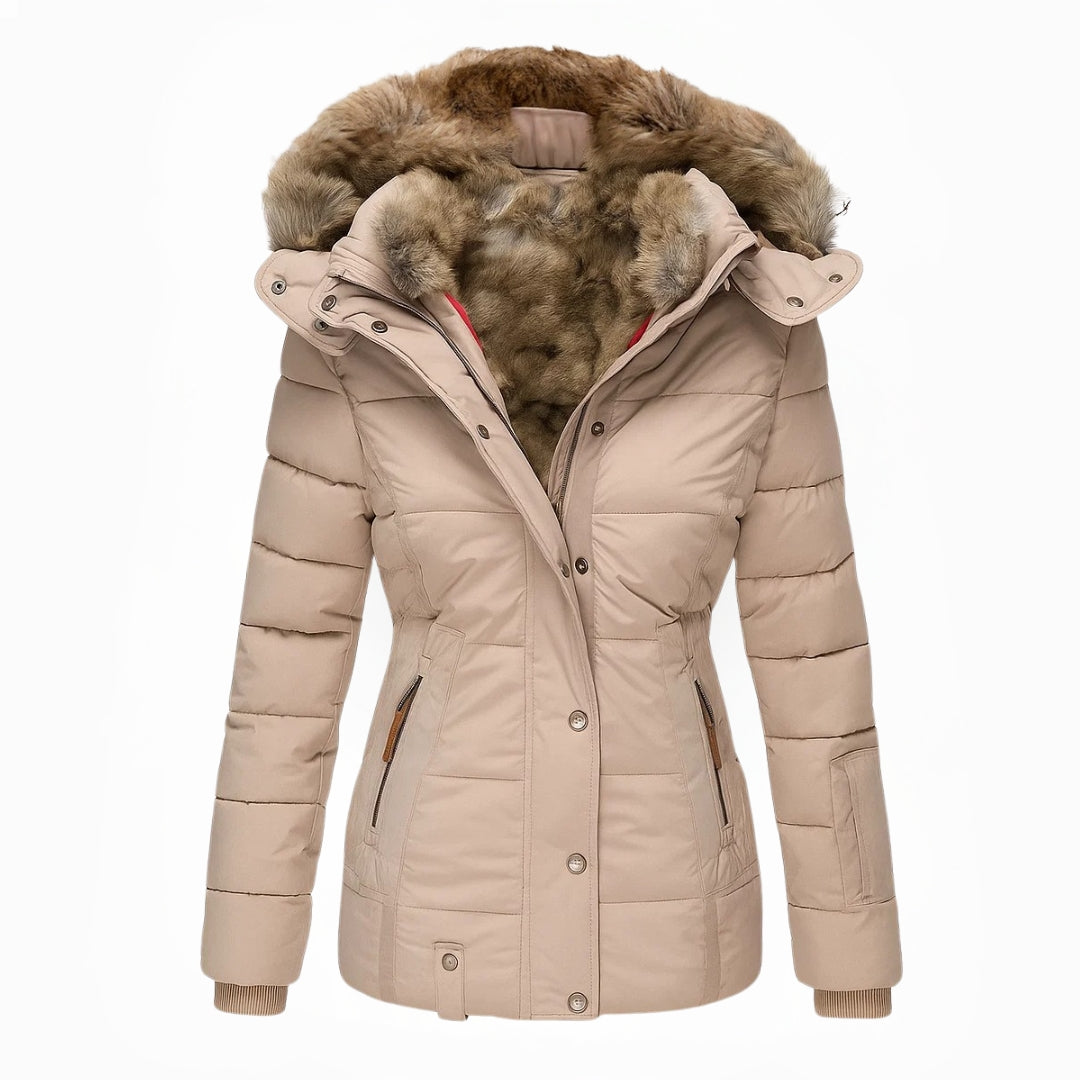 Anna | Casaco de inverno com forro de pele