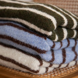 Janine | Camisola - Samantha Stripe - Bege/Chocolate