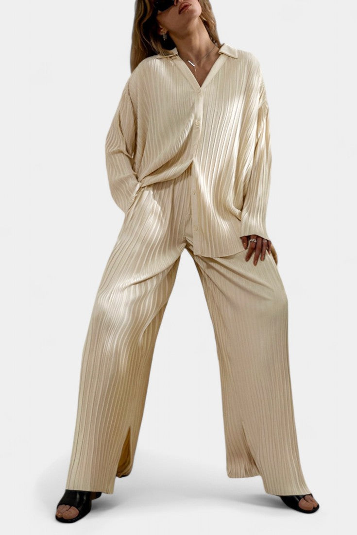 Σετ Lounge Sephora Πλισέ Oversized