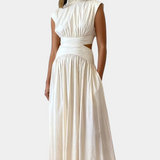 Jocelyn Σετ με Φόρεμα με Πλαϊνό Σκίσιμο