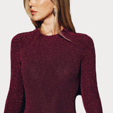 Becky | Vestido Longo Bodycon de Lantejoulas com Costas Abertas