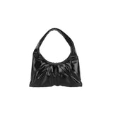 Demi | Bolsa Hobo em Forma de Meia Lua (Preta)