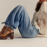 Poppy - Jeans com corte direito elegante