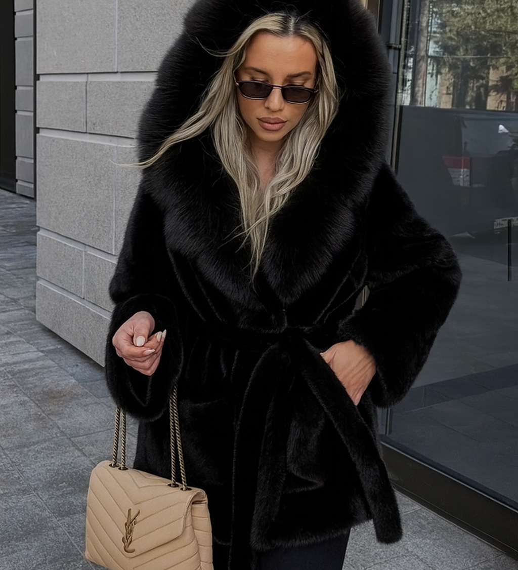 Cortina ecological fur, all sizes available, Made in Italy 🇮🇹