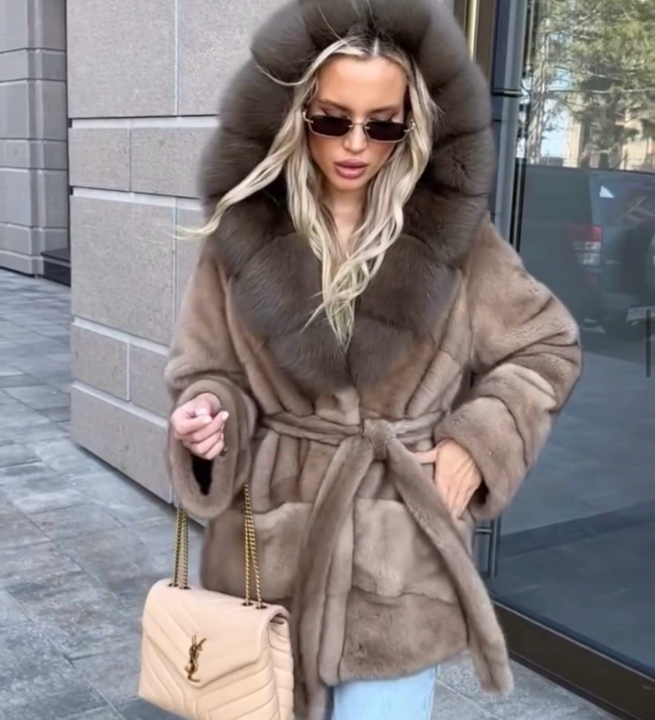 Cortina ecological fur, all sizes available, Made in Italy 🇮🇹
