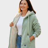 Denise - casaco de malha em polar