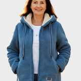 Denise - casaco de malha em polar