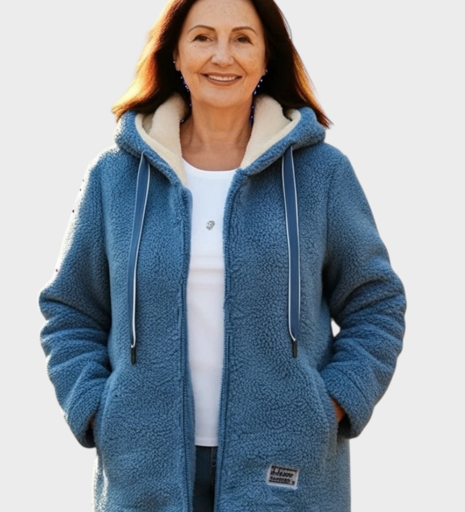 Denise - casaco de malha em polar