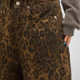 Λεόνι | Γυναικεία Παντελόνια με Animal Print
