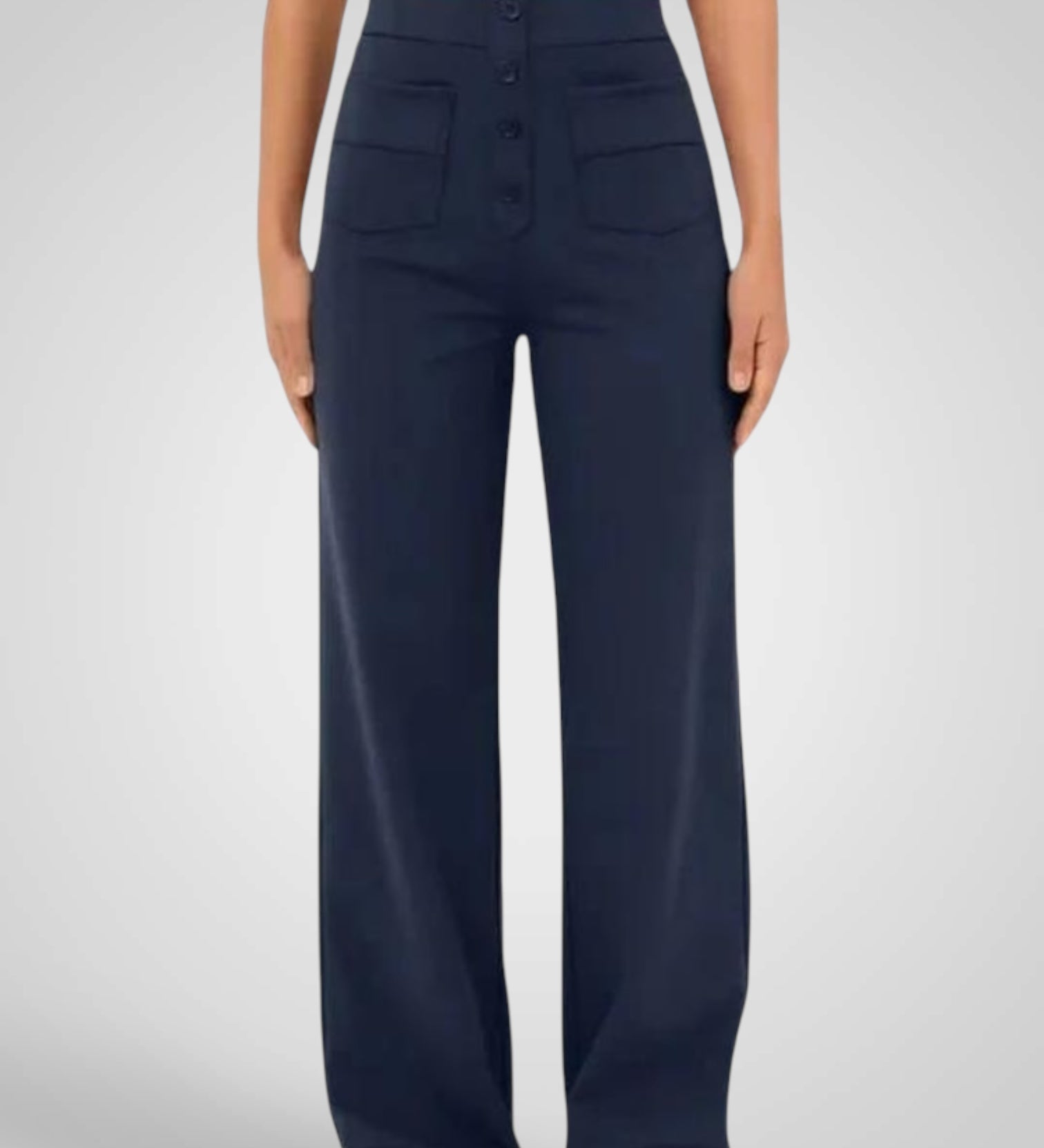 Alvia | Daily High-Waisted Women's Trousers
