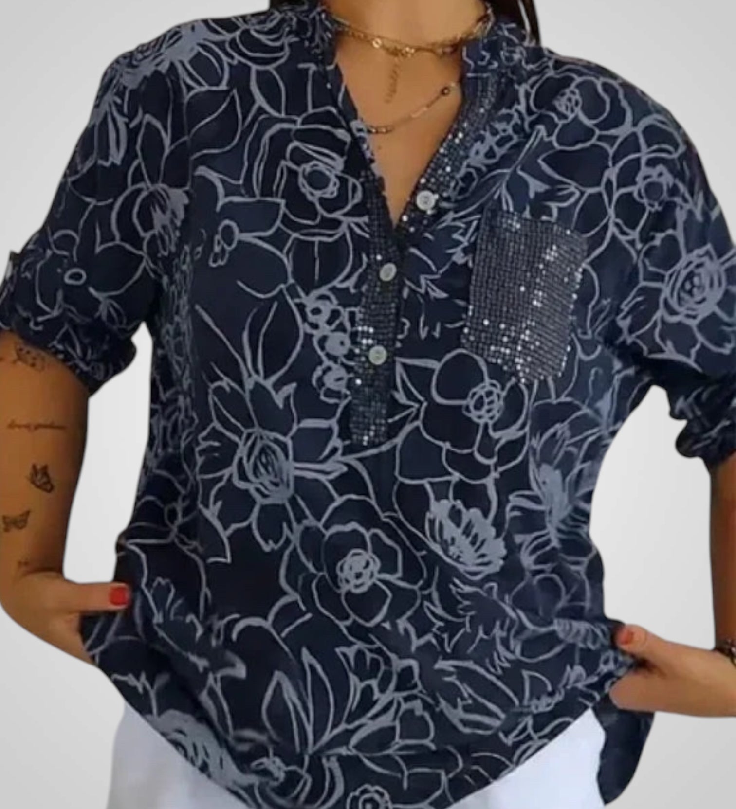 Darya | Printed Women's T-shirt