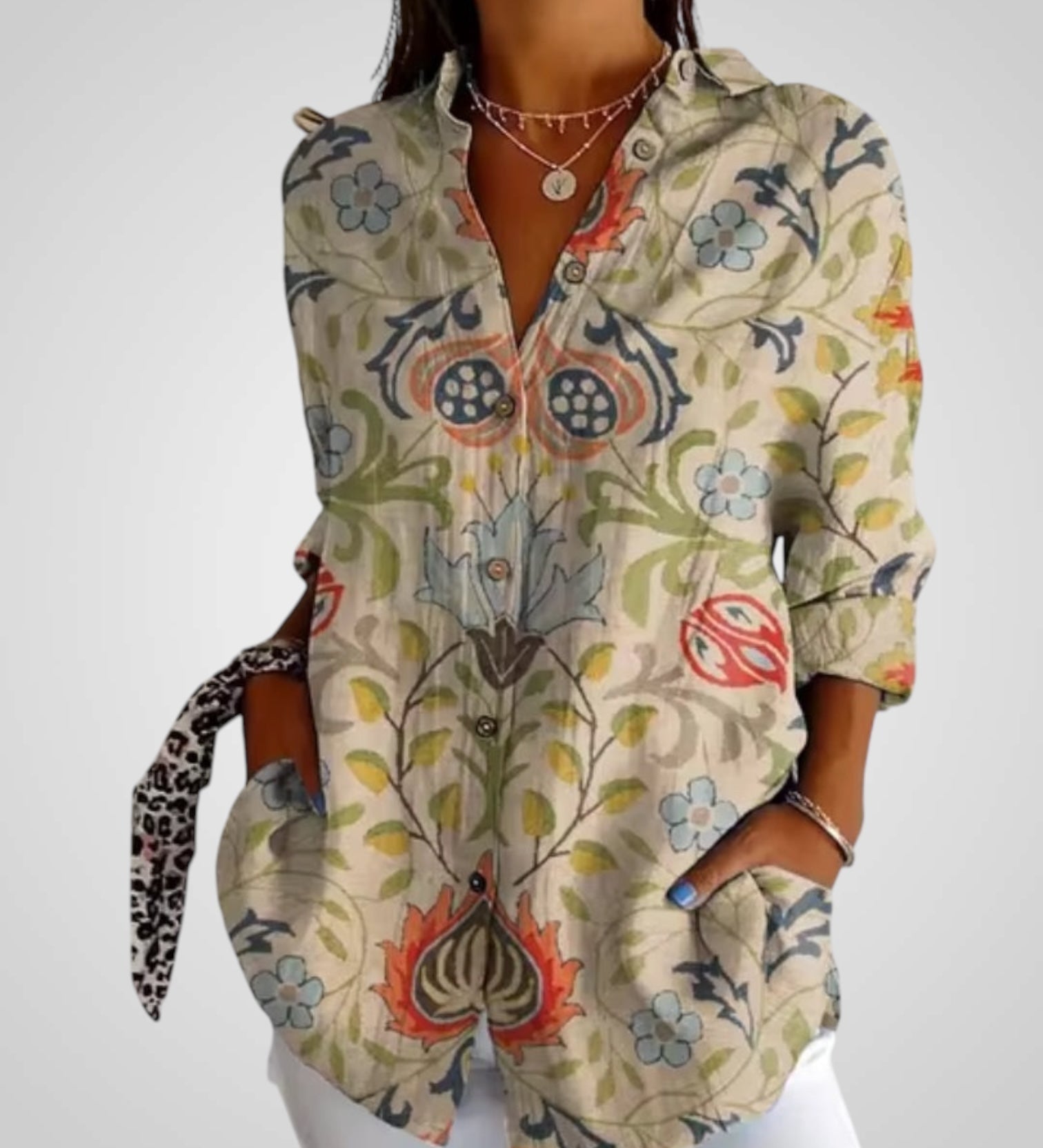 Flória | Blusa Floral