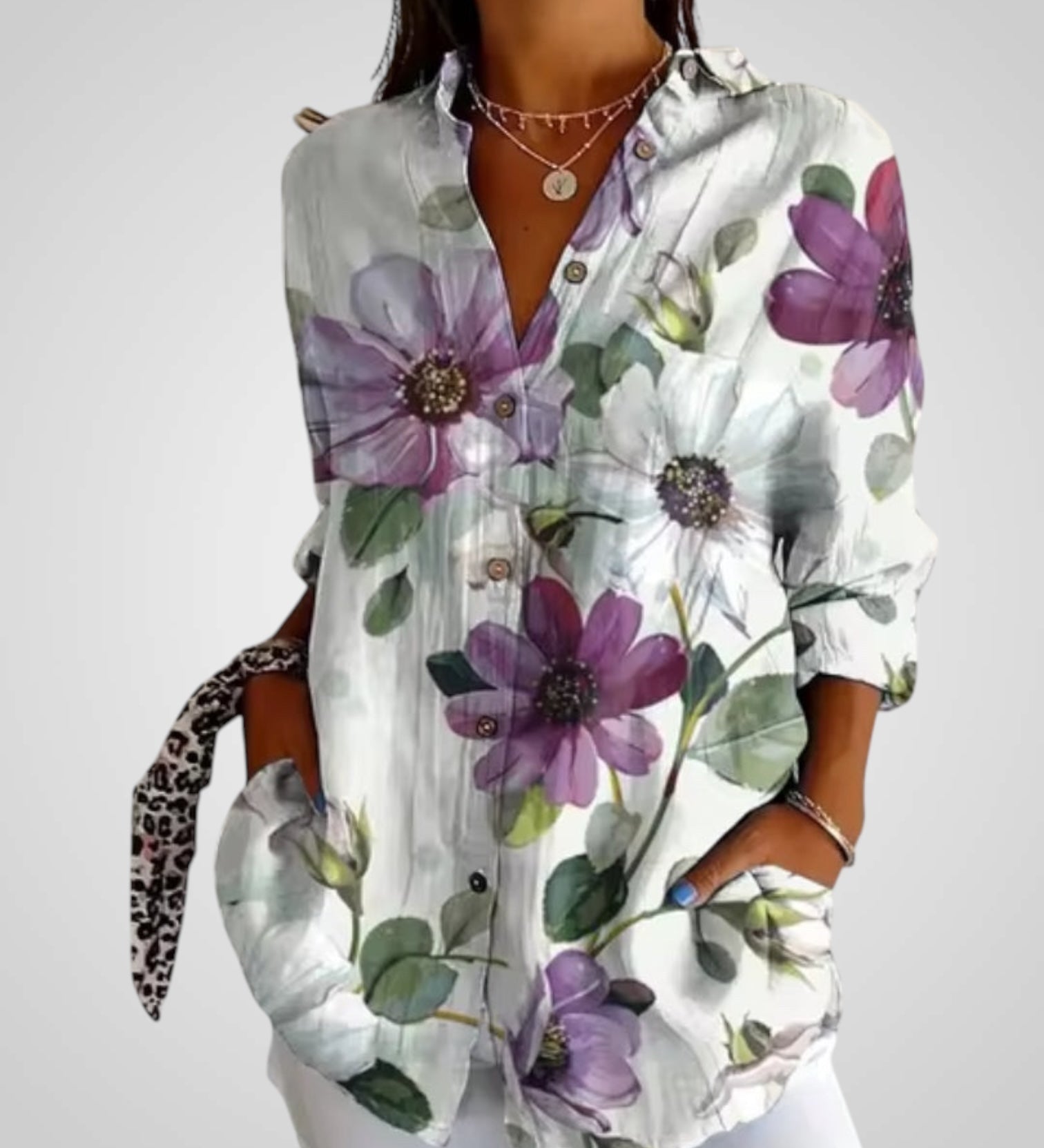 Flória | Blusa Floral