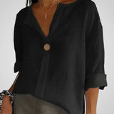 Sabrine | Confortável blusa decote em V