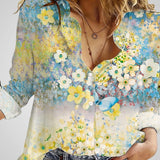 Rosalía | Floral Boho Μπλούζα
