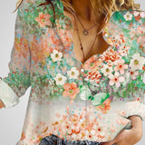 Rosalía | Floral Boho Μπλούζα