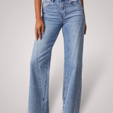 Lova | Mid-Rise Wide Leg Jeans
