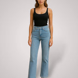 Lova | Mid-Rise Wide Leg Jeans