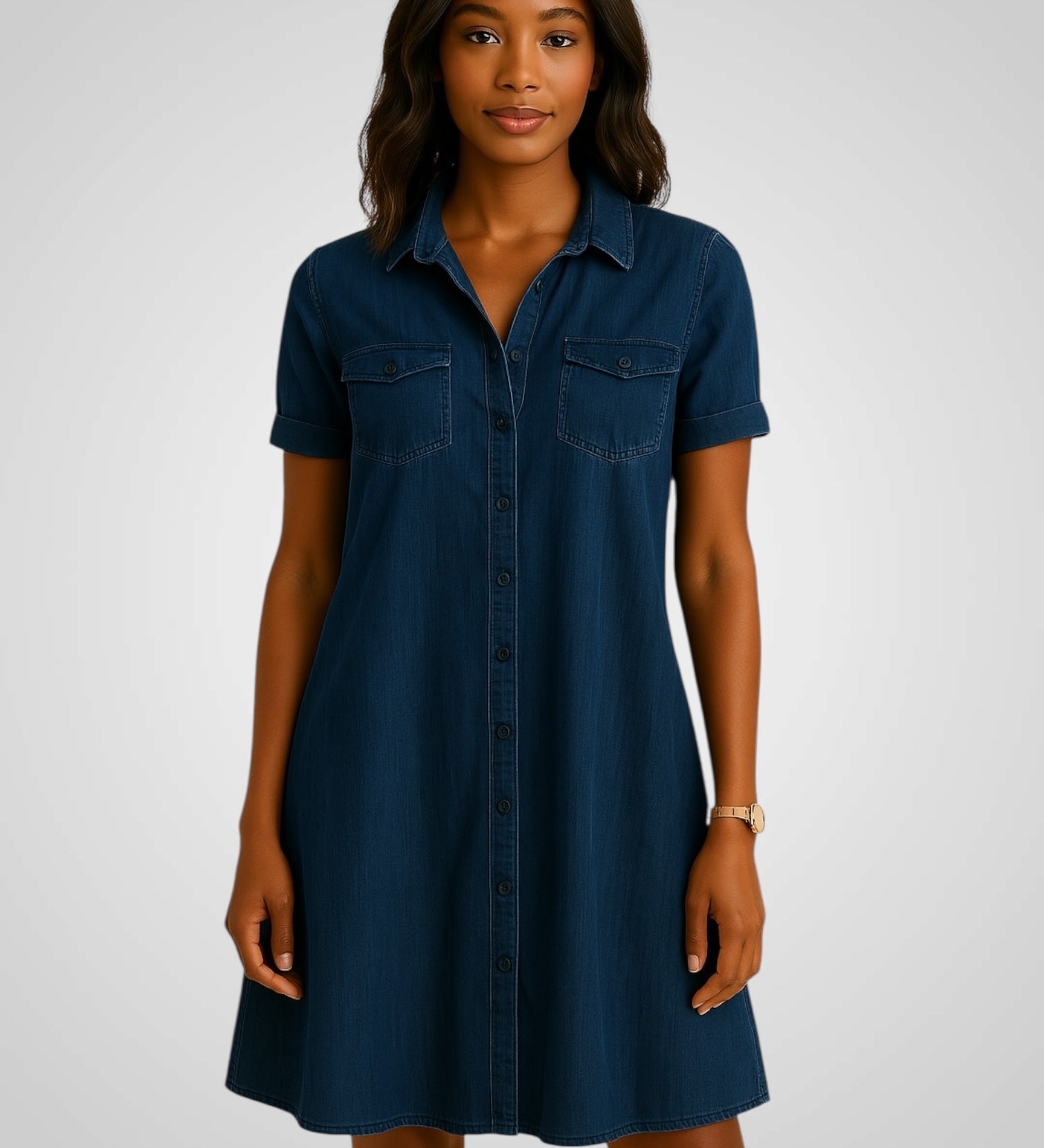 Claire | EasyFit Denim Dress