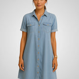 Claire | EasyFit Denim Dress