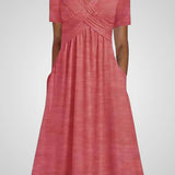 Carmen | Vestido Midi com Cobertura Abdominal