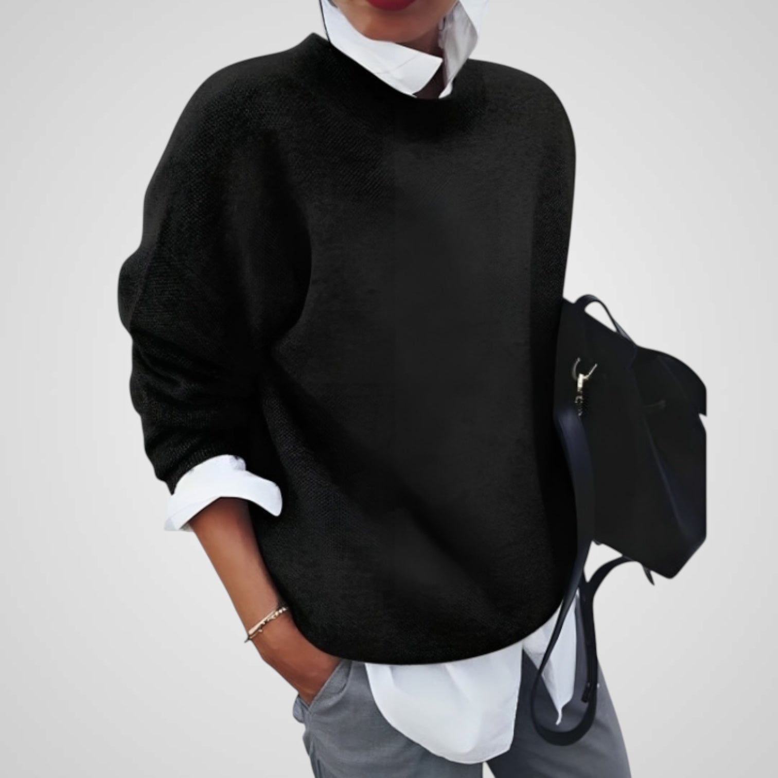Cassie | Everyday Knit Cashmere Sweater for Women