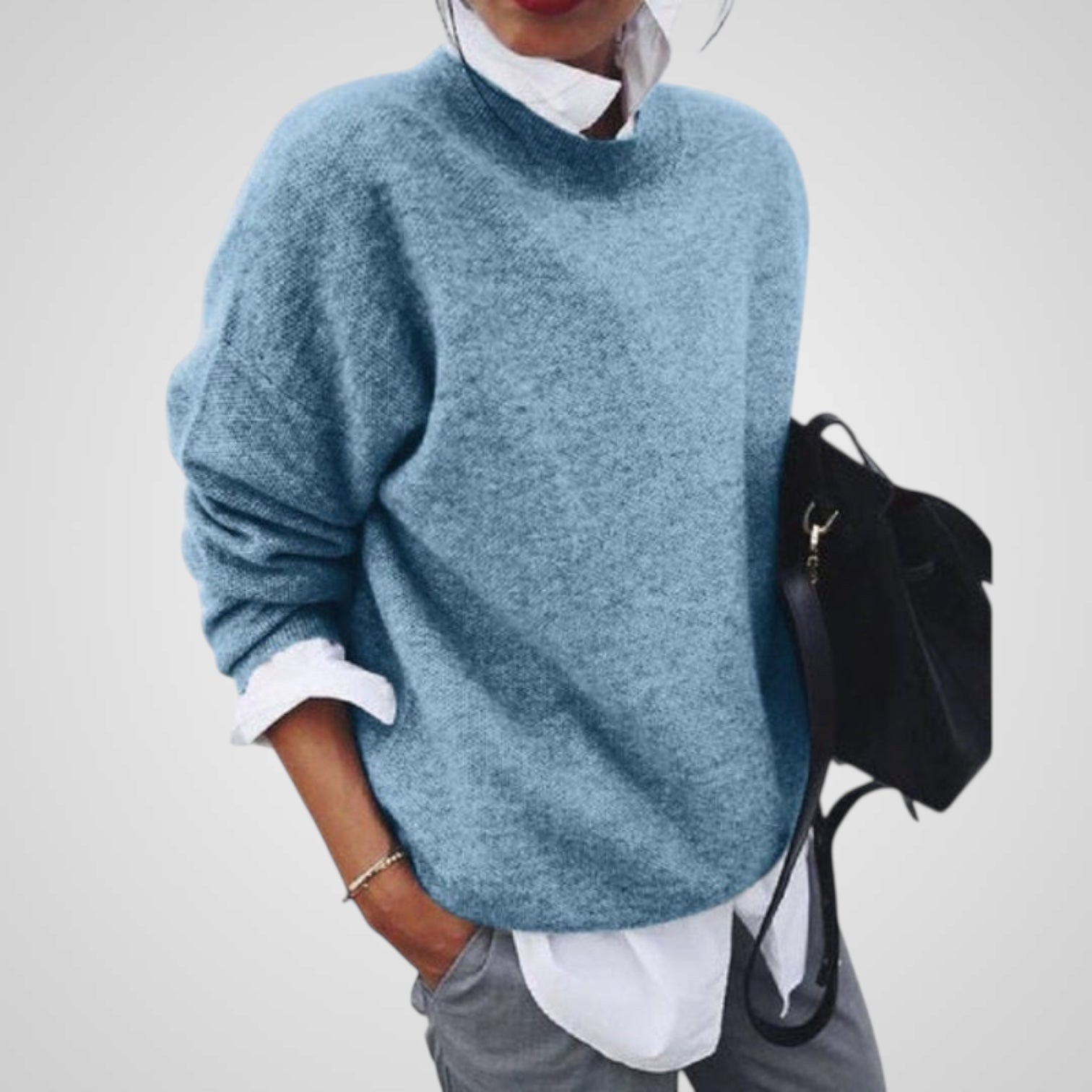 Cassie | Everyday Knit Cashmere Sweater for Women