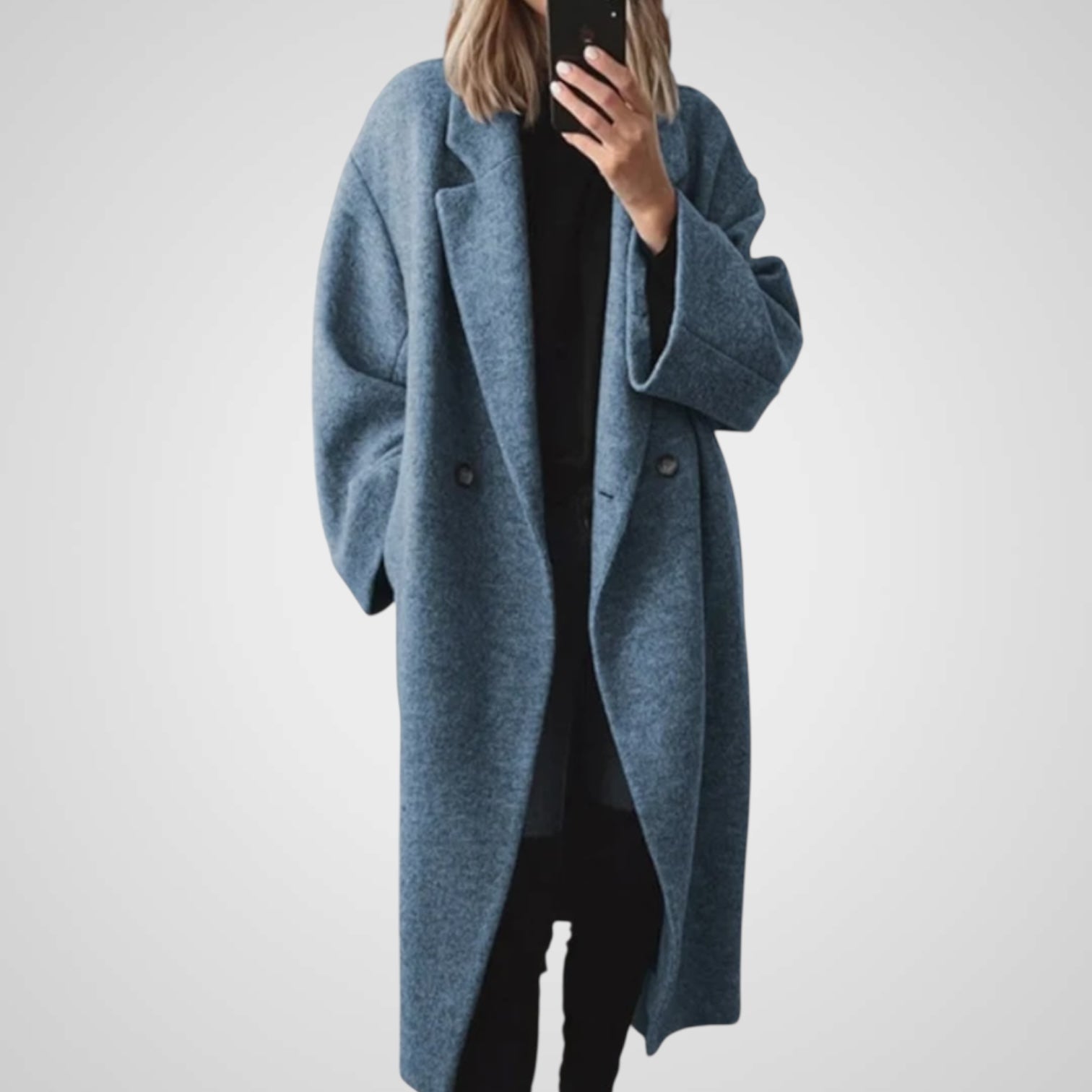Nomí | Clássico Casaco de Inverno Comprido Feminino