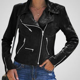 Pele | Casaco de cabedal estilo biker