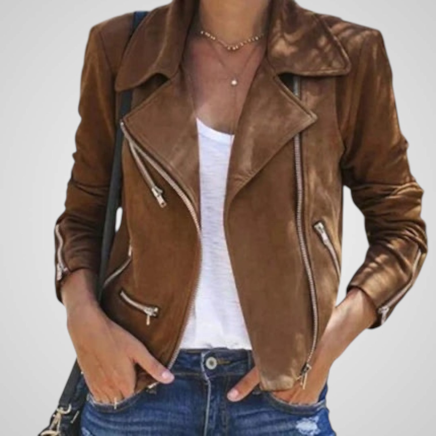 Pele | Casaco de cabedal estilo biker