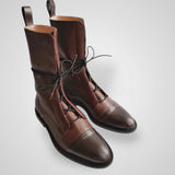 Vejji | Elegant Animal-Free Leather Ankle Boots for Women