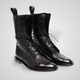 Vejji | Elegant Animal-Free Leather Ankle Boots for Women