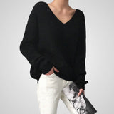 Marie | Cozy Women's V-neck Sweater