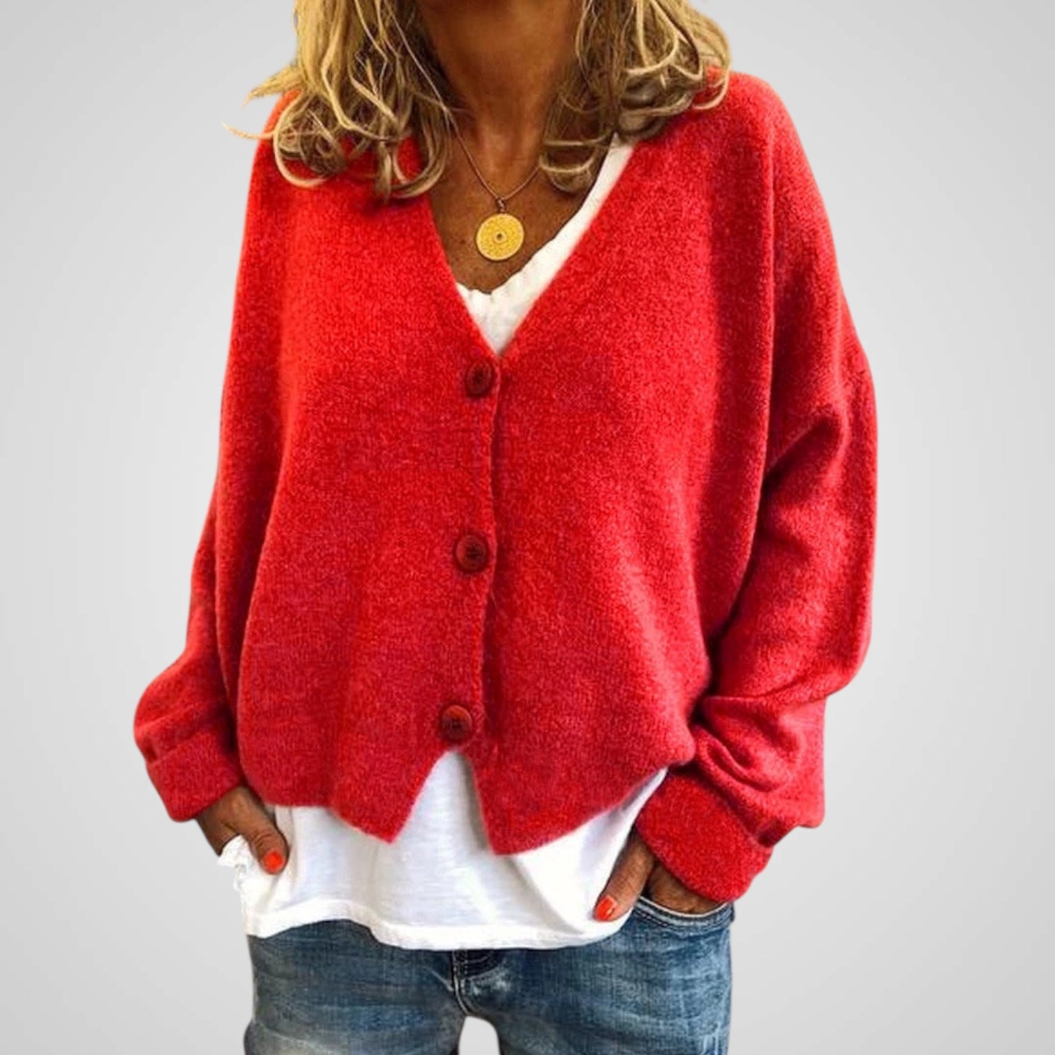 Hope | Camisola Cardigan Mulher – Malha Suave – Ajuste Confortável
