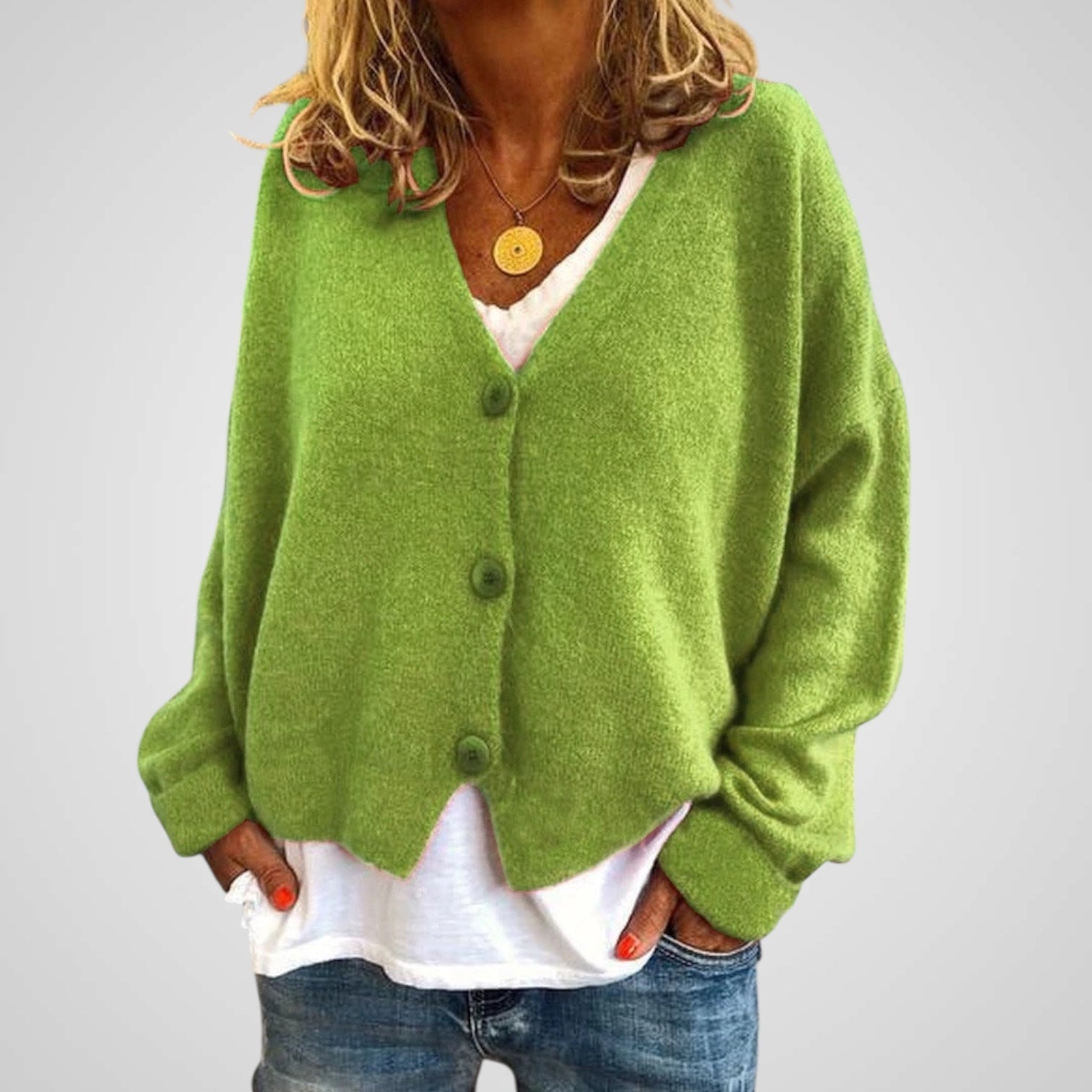 Hope | Camisola Cardigan Mulher – Malha Suave – Ajuste Confortável