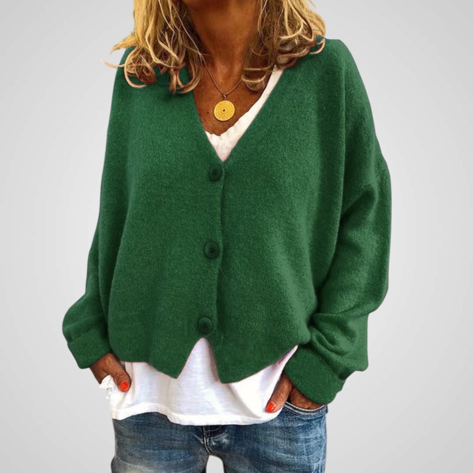Hope | Camisola Cardigan Mulher – Malha Suave – Ajuste Confortável