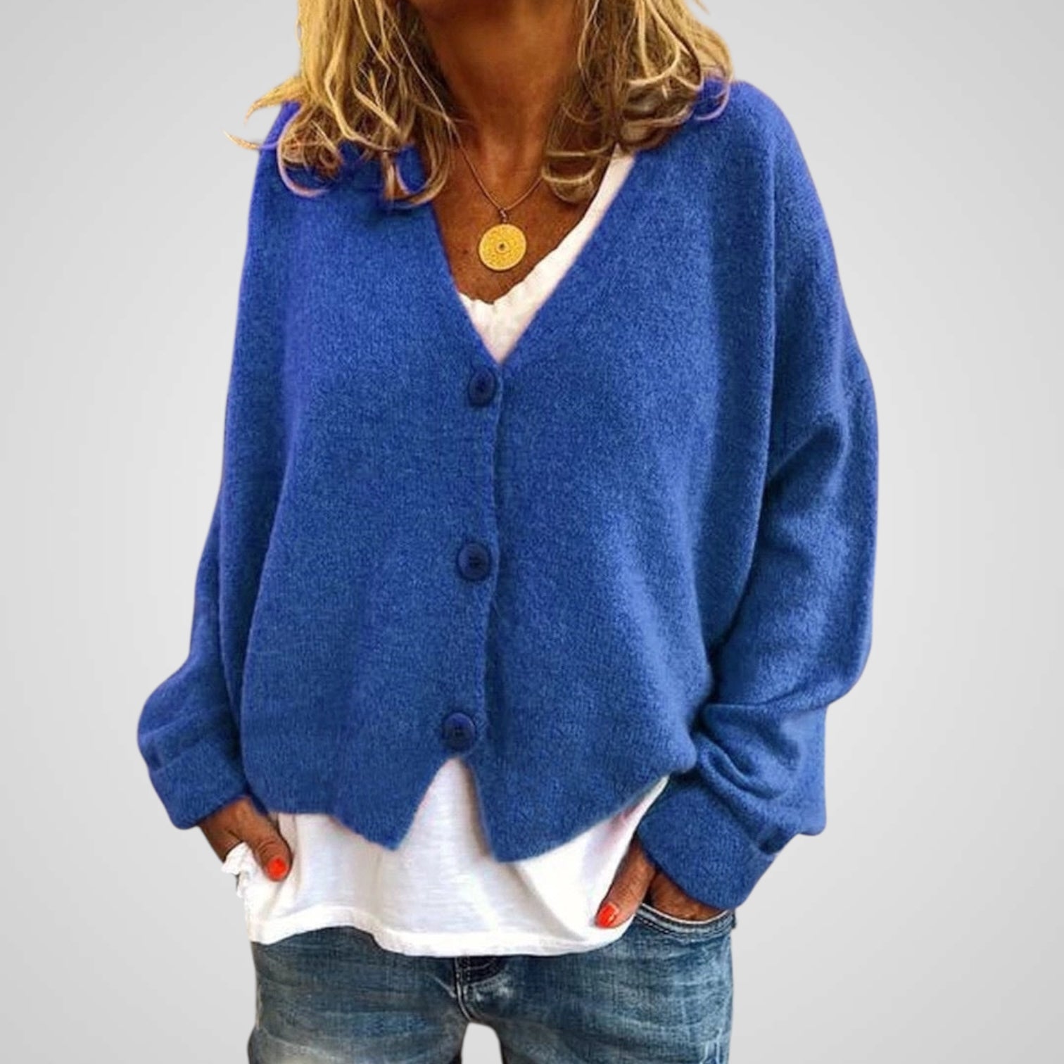 Hope | Camisola Cardigan Mulher – Malha Suave – Ajuste Confortável