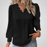 Alison | Blusa Feminina - Plissada Ajuste Confortável