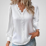 Alison | Blusa Feminina - Plissada Ajuste Confortável