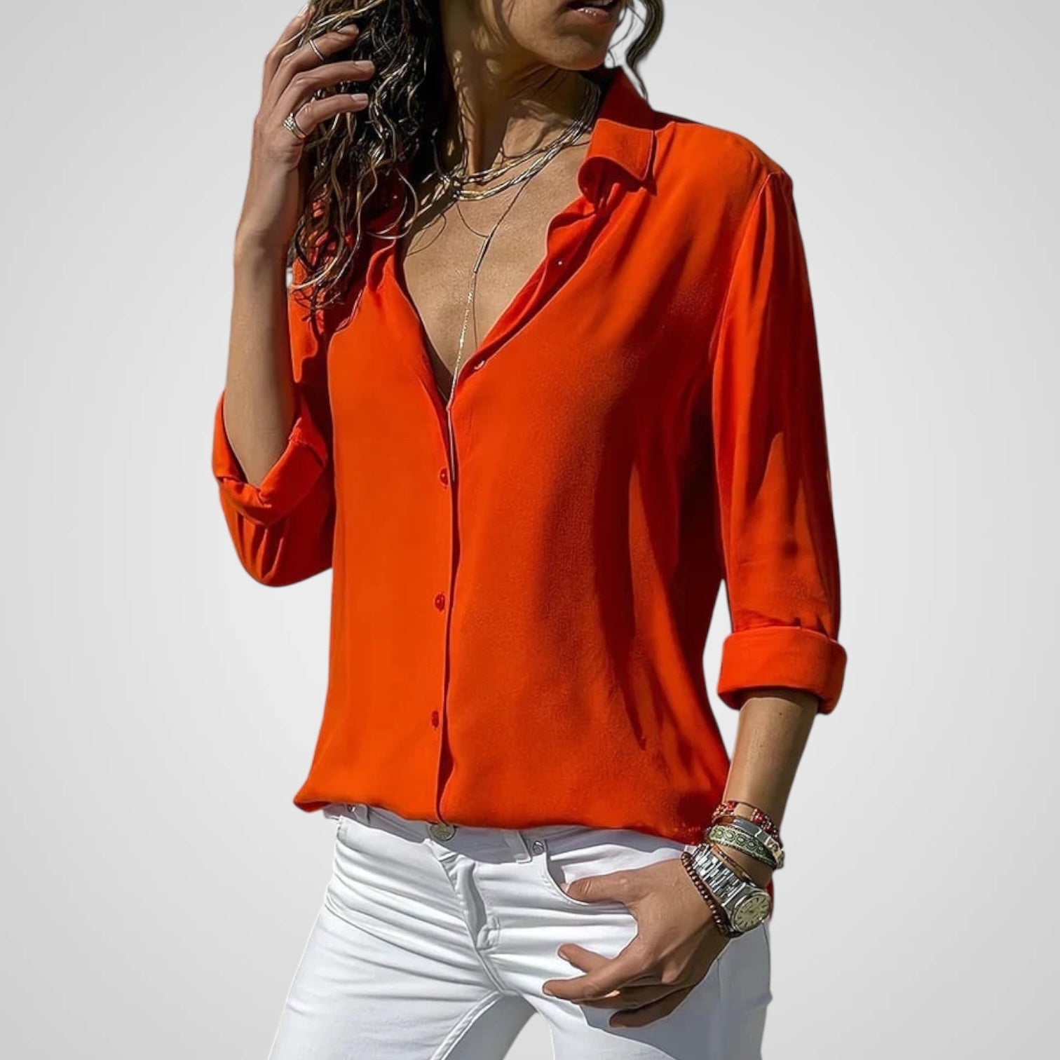 Fenna | Elegant Chiffon Top