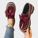 Mónica | Confortáveis loafers slip-on femininos com sola grossa antiderrapante