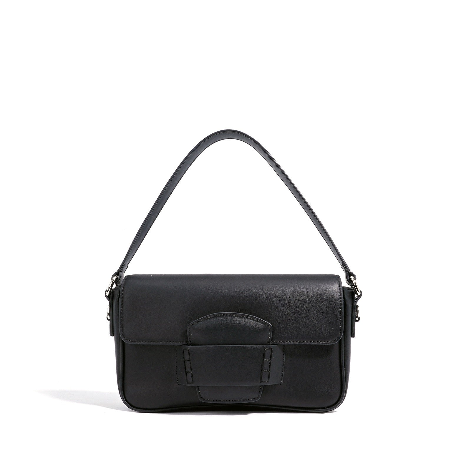 Ismene | Minimalist handbag with a folding flap