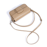 Ismene | Minimalist handbag with a folding flap