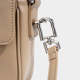 Ismene | Minimalist handbag with a folding flap