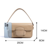 Ismene | Minimalist handbag with a folding flap