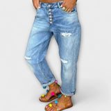 Jeans de Corte Confortável