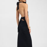 Sariah - Elegante Halter Maxi Φόρεμα