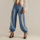 Poppy - Jeans com corte direito elegante